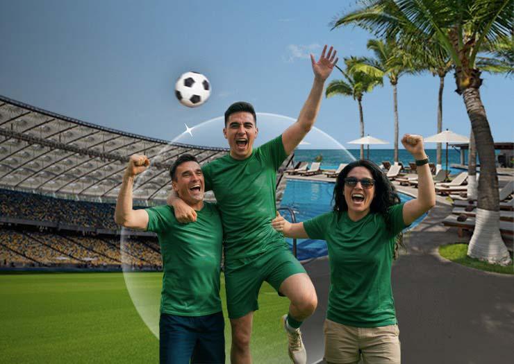 LA EMOCIÓN DEL FUTBOL SE VIVE EN KRYSTAL Krystal® Ixtapa All Inclusive LA EMOCIÓN DEL FUTBOL SE VIVE EN KRYSTAL Krystal® Ixtapa All Inclusive