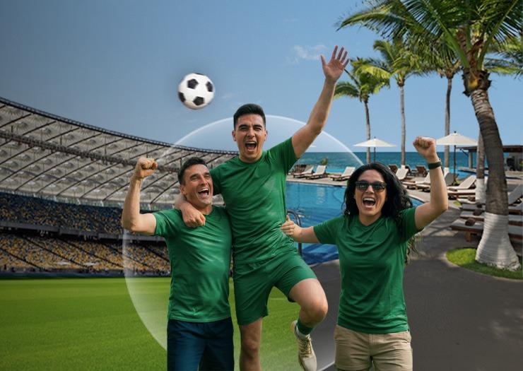 LA EMOCIÓN DEL FUTBOL SE VIVE EN KRYSTAL Krystal® Ixtapa All Inclusive LA EMOCIÓN DEL FUTBOL SE VIVE EN KRYSTAL Krystal® Ixtapa All Inclusive